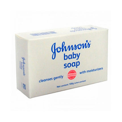 Jhonson S. Baby Soap Jabón Para Bebe Limpia Suavemente Con Humectantes. Contenido Neto 100G.