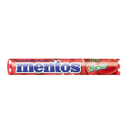 Caramelos Mentos Fresa 29,50 gr