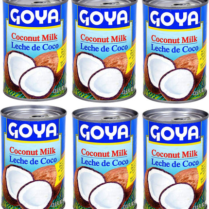 Goya Coconut Milk Leche de Coco 400Ml 6 Und