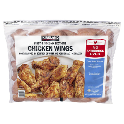 Kirkland Signature Chicken Wings - 10 lbs