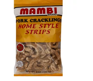 Mambi Pork Cracklings Strips 5 oz