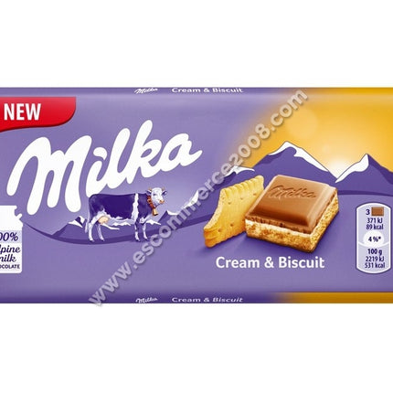 Chocolate Milka Creme & Biscui