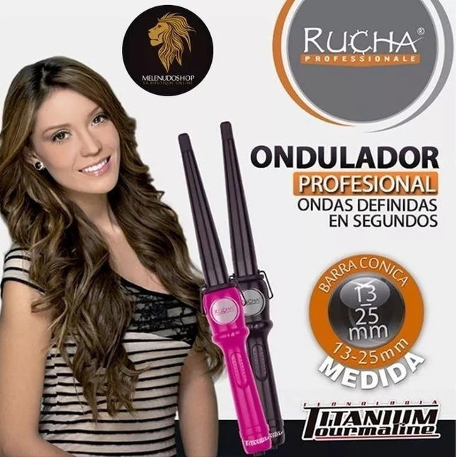 Ondulador Rucha Negro 13.25Mm