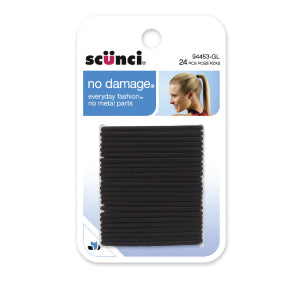 24-Pk N/D Elastics Black