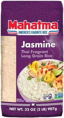 Mahatma Jasmine Thai Long Grain Rice  32-Ounce Bag