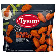 Tyson Buffalo Style Hot Wings - 4 lb