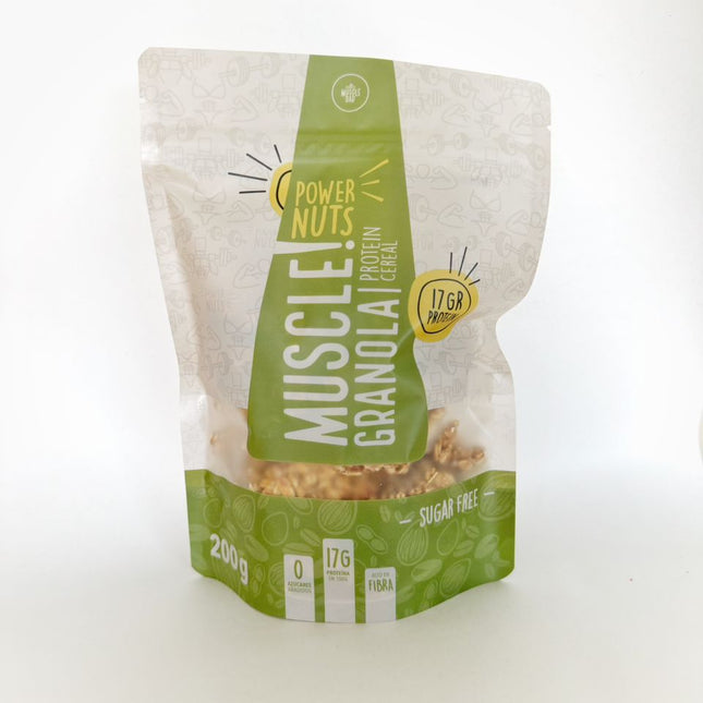 Granola Original 200Gr Alta En Proteina Cero Azucar Y Gluten Free