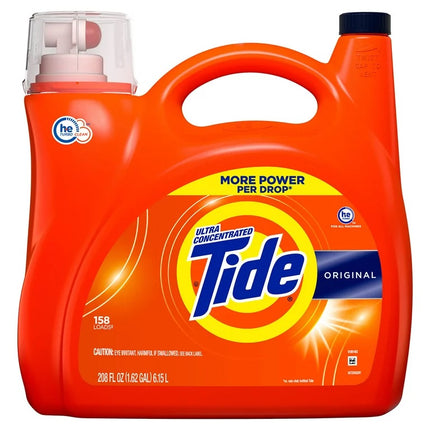 Tide ultra concentrated detergent original 170 fl Oz