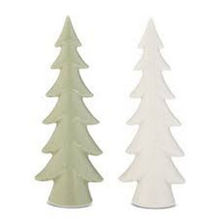 Holiday Time Christmas 8 inch Ceramic Holiday Tree Tabletop Décor
