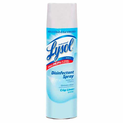 Lysol Disinfectant Spray, Crisp Linen, 19 oz.