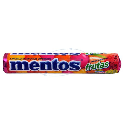 Caramelos Mentos Fruta 29,50 gr