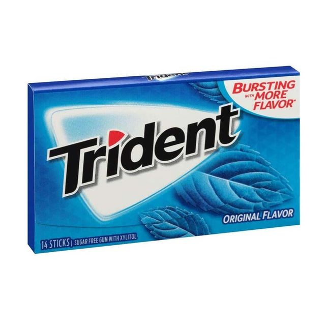 Trident Original Flavor Sugar-Free Gum - 14 pieces