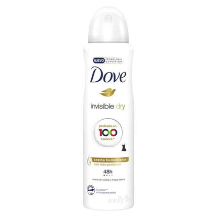 Dove invisible dry aroma de violeta y fresia blanca antitranspirante aerosol 150ml