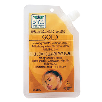Mas Facial Gel Gold Bio Colage
