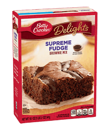 Betty Crocker Supreme Fudge Brownie Mix - 541 g