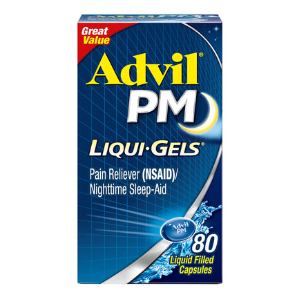 Advil Pm Liqui-Gels Solubilize