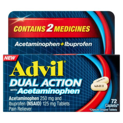 Advil Dual Action With Acetano