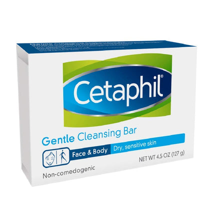 Cetaphil Cleansing Bar 4.5 oz Bar  Nourishing Cleansing Bar For Dry, Sensitive Skin