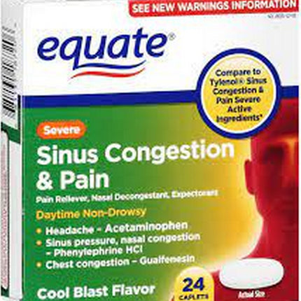 Equate Severe Sinus Congestion
