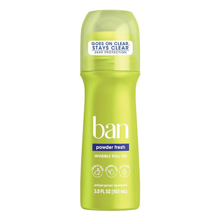 Ban Invisible Roll-On Antipers