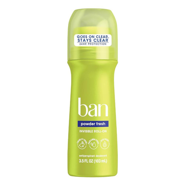 Ban Invisible Roll-On Antipers