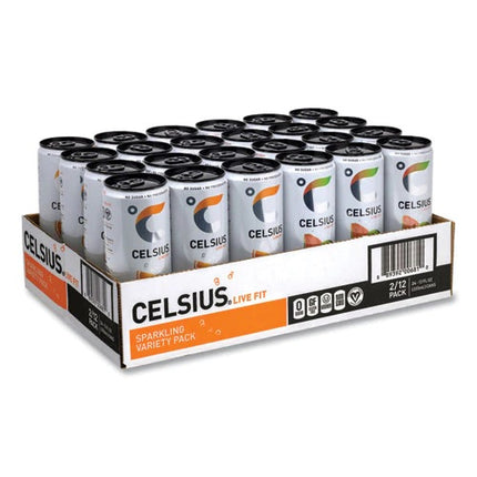 Celsius Essential Energy, 12 Oz, Pack Of 24 Cans