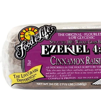Ezekiel,Cinammon Raisin Flourl