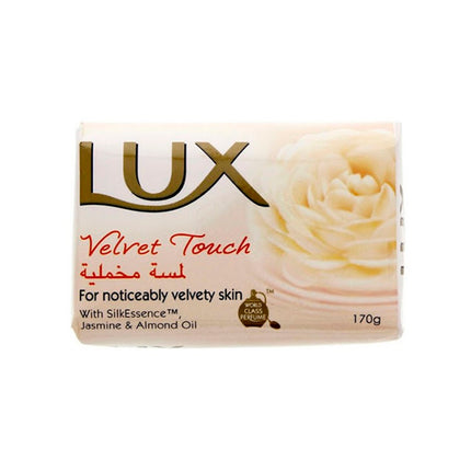 Lux Jabón De Baño Velvet Touch Con Esencia De Seda Aceite De Almendras. Contenido Neto 170Gr.