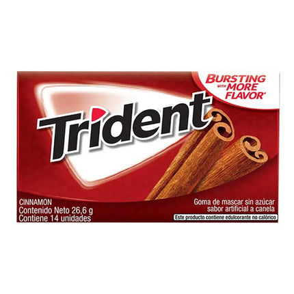 Trident Cinnamon Sugar-Free Gum - 14 pieces