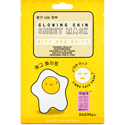 Sugu Egg White Sheet Mask