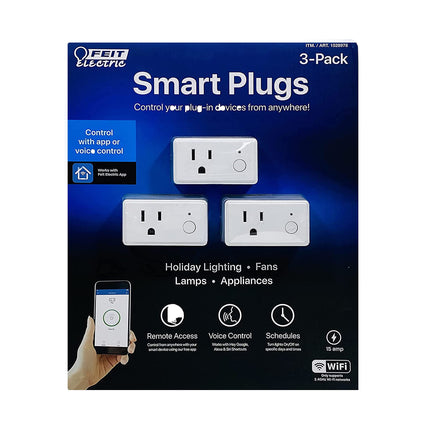 Feit Electric Smart Plugs - 3