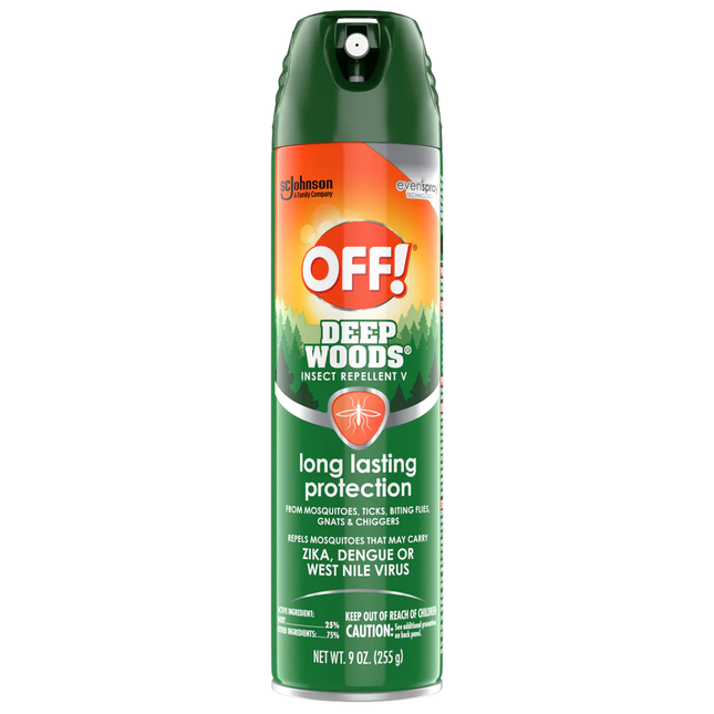 OFF! Sportsmen Deep Woods Dry Insect Repellent IV, 4 Oz