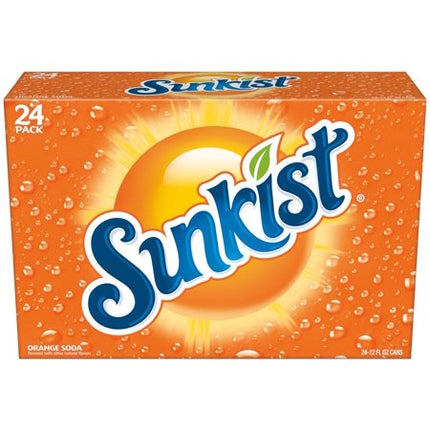 Sunkist Orange, 12 fl oz, 24 CT