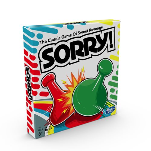 Sorry Board Game for Kids Ages 6 and up - 1.0 Ea