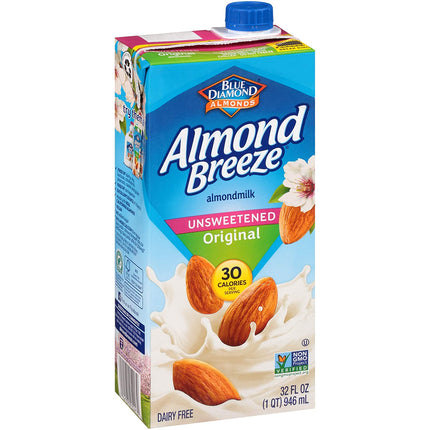 Almond Breeze Original Unsweetened 946Ml