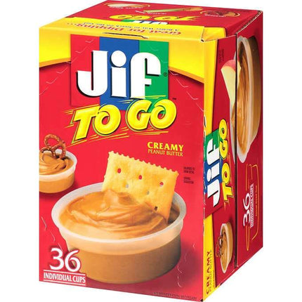 Jif,To Go Creamy Peanut Butter