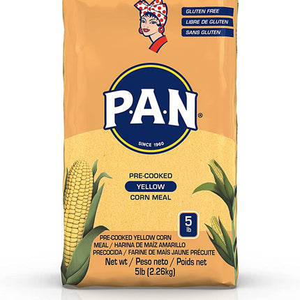 P.A.N Yellow Corn Flour 4/ 5.0 Lb