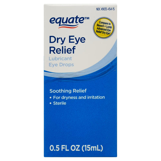 Equate Dry Eye Relief Lubrica