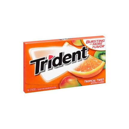 Trident Tropical Twist Gum 14 Sticks