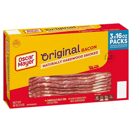 Oscar Mayer Original Bacon 16 oz 3 pack