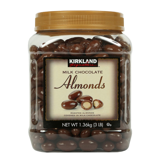 Kirkland Signature Milk Chocolate Almonds 1.36Kg