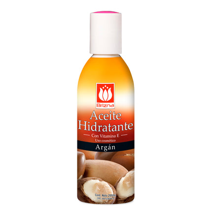 Brizna. Aceite Hidratante De Argán Con Vitamina E Uso Cosmético. Contenido Neto 200Ml.