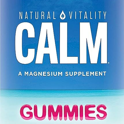 Natural Vitaly calm gummies magnesium Supplement 60 Gummies