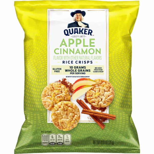 Apple Cinnamon Rice Crisps Apple Cinnamon 19Gr