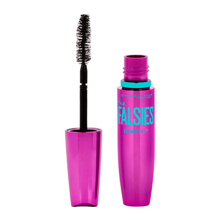 Maybelline Máscara De Pestañas Vex Falsies Volumexpress Ws Negro Efecto Voluminizadora Adecuado Para Mujeres.