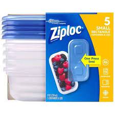 Ziploc Container  Small Rectan