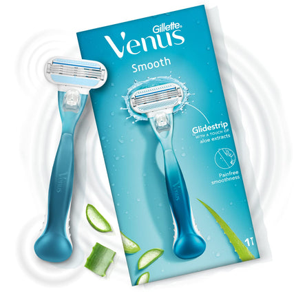 Gillete Venus smooth glide strip with a touch of aloe extracts 1 pack
