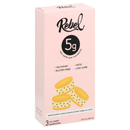 Rebel Peanut Butter Cookies &