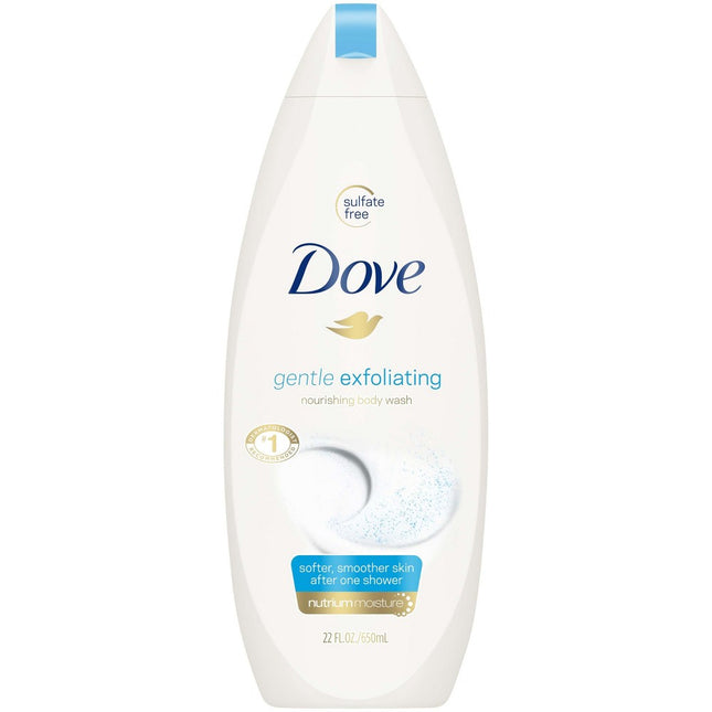 Dove 22 Oz Body Wash Exfoliati