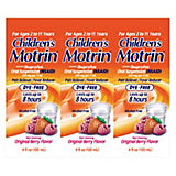 Children's Motrin Ibuprofen Kids Berry Flavor - 3/4 fl. oz.